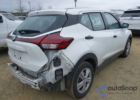 2021 Nissan Kicks S Xtronic Cvt z USA, uszkodzony, nr VIN 3N1CP5BVXML510463